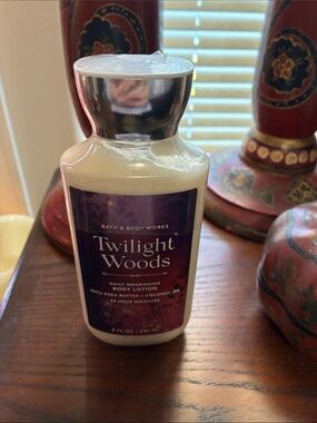 Bath & Body Works Twilight Woods Body Lotion - Purple and Silver